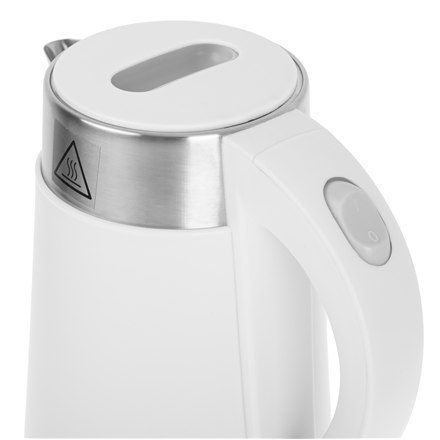 Adler | Czajnik | AD 1372 | Elektryczny | 800 W | 0,6 L | Plastik/stal nierdzewna | Podstawa obrotowa 360° | Biały Adler | Czajnik | AD 1372 | Elektryczny | 800 W | 0,6 L | Plastik/stal nierdzewna | Podstawa obrotowa 360° | Biały