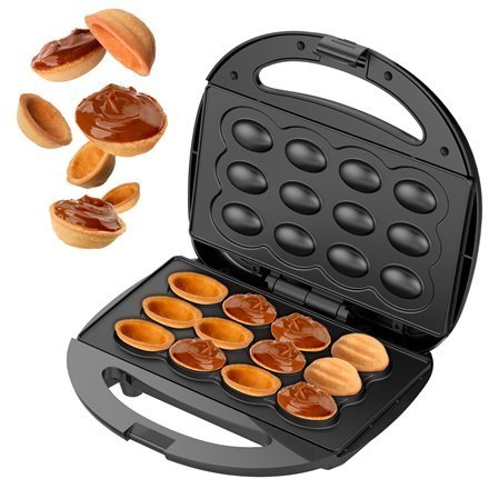 Adler Nut Cookie Maker | AD 3071 | 750 W | Liczba ciastek 12 | Orzechy | Czarny Adler Nut Cookie Maker | AD 3071 | 750 W | Liczba ciastek 12 | Orzechy | Czarny