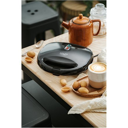 Adler Nut Cookie Maker | AD 3071 | 750 W | Liczba ciastek 12 | Orzechy | Czarny Adler Nut Cookie Maker | AD 3071 | 750 W | Liczba ciastek 12 | Orzechy | Czarny