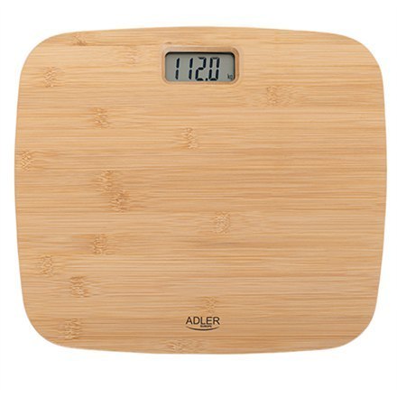 Adler | Waga łazienkowa bambusowa | AD 8173 | Maksymalna waga (udźwig) 150 kg | Dokładność 100 g Adler | Waga łazienkowa bambusowa | AD 8173 | Maksymalna waga (udźwig) 150 kg | Dokładność 100 g