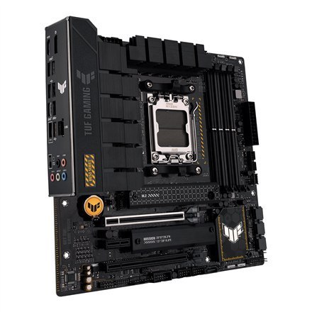 Asus | TUF GAMING B650M-PLUS | Rodzina procesorów AMD | Gniazdo procesora AM5 | DDR5 DIMM | Gniazda pamięci 4 | Obsługiwane inte Asus | TUF GAMING B650M-PLUS | Rodzina procesorów AMD | Gniazdo procesora AM5 | DDR5 DIMM | Gniazda pamięci 4 | Obsługiwane inte