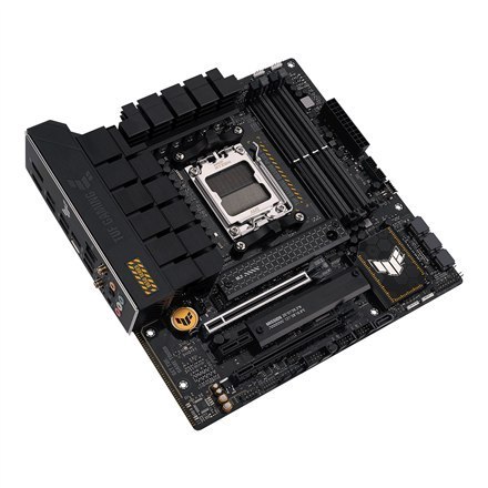 Asus | TUF GAMING B650M-PLUS WIFI | Rodzina procesorów AMD | Gniazdo procesora AM5 | DDR5 DIMM | Gniazda pamięci 4 | Obsługiwane Asus | TUF GAMING B650M-PLUS WIFI | Rodzina procesorów AMD | Gniazdo procesora AM5 | DDR5 DIMM | Gniazda pamięci 4 | Obsługiwane