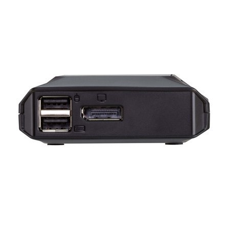Aten US3312 2-portowy przełącznik KVM USB-C 4K DisplayPort ze zdalnym przełącznikiem portów Aten | 2-portowy przełącznik KVM USB Aten US3312 2-portowy przełącznik KVM USB-C 4K DisplayPort ze zdalnym przełącznikiem portów Aten | 2-portowy przełącznik KVM USB