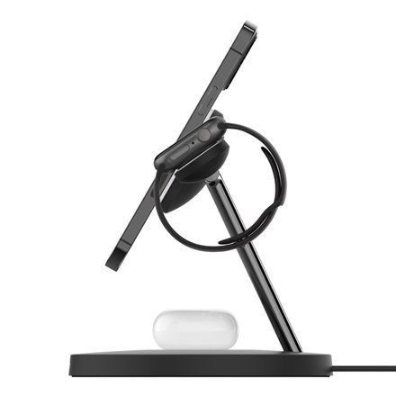 Belkin | Pro MagSafe 3w1 Wireless Charging Stand + zasilacz sieciowy | BOOST CHARGE Belkin | Pro MagSafe 3w1 Wireless Charging Stand + zasilacz sieciowy | BOOST CHARGE