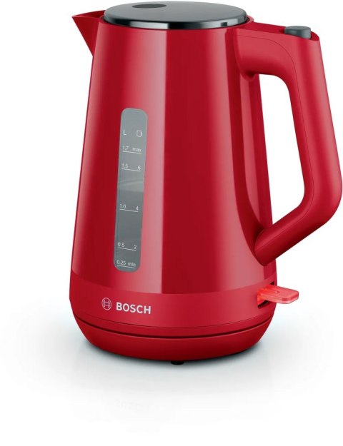 Bosch Kettle | TWK1M124 | Electric | 2400 W | 1.7 L | Plastic | 360° rotational base | Red Bosch Kettle | TWK1M124 | Electric | 2400 W | 1.7 L | Plastic | 360° rotational base | Red