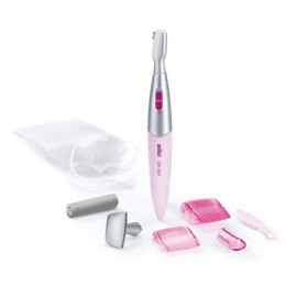 Braun | Golarka | SilkFinish FG1100 | Czas pracy (maks.) min | Liczba poziomów mocy 1 | AAA | Różowy