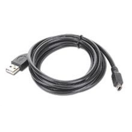 Cablexpert | Kabel USB | Męski | Mini-USB Typ B | Męski | Czarny | 4-pinowy USB Typ A | 1,8 m Cablexpert | Kabel USB | Męski | Mini-USB Typ B | Męski | Czarny | 4-pinowy USB Typ A | 1,8 m