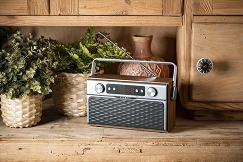 Camry | CR 1183 | Radio Bluetooth | 16 W | AUX in | Drewniane Camry | CR 1183 | Radio Bluetooth | 16 W | AUX in | Drewniane