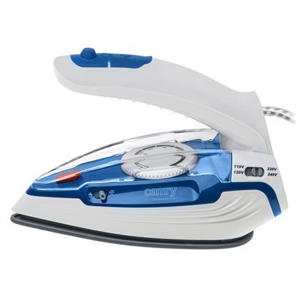 CR 5040 | Żelazko podróżne parowe | 1600 W | Pojemność zbiornika na wodę 80 ml | Ciągłe uderzenie pary 10 g/min | Wydajność uder CR 5040 | Żelazko podróżne parowe | 1600 W | Pojemność zbiornika na wodę 80 ml | Ciągłe uderzenie pary 10 g/min | Wydajność uder