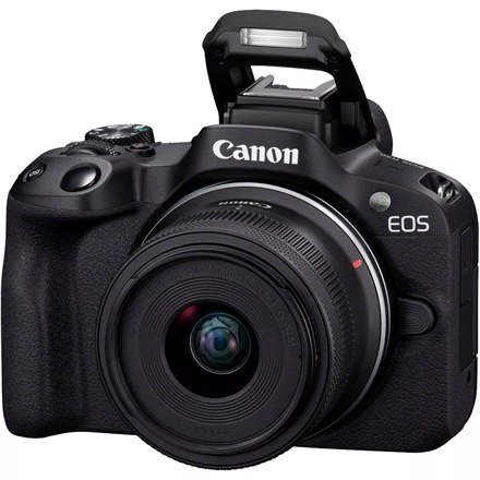 Canon EOS | R50 | Obiektyw RF-S 18-45mm F4.5-6.3 IS STM | Czarny Canon EOS | R50 | Obiektyw RF-S 18-45mm F4.5-6.3 IS STM | Czarny