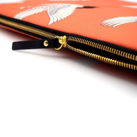 Casyx | Casyx dla MacBook | SLVS-000006 | Pasuje do rozmiaru 13"/14"| Etui | Coral Cranes | Wodoodporne Casyx | Casyx dla MacBook | SLVS-000006 | Pasuje do rozmiaru 13"/14"| Etui | Coral Cranes | Wodoodporne