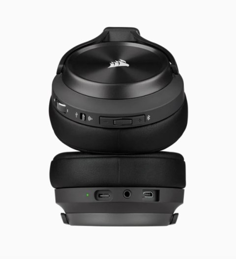 Corsair | High-Fidelity Gaming Headset | VIRTUOSO RGB WIRELESS XT | Wireless/Wired | Over-Ear | Wireless | Black Corsair | High-Fidelity Gaming Headset | VIRTUOSO RGB WIRELESS XT | Wireless/Wired | Over-Ear | Wireless | Black