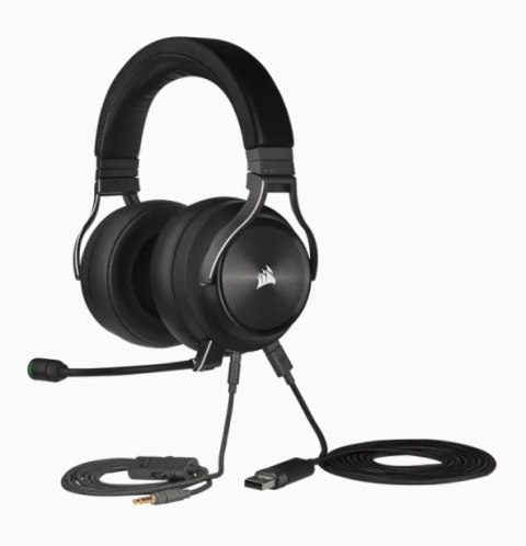 Corsair | High-Fidelity Gaming Headset | VIRTUOSO RGB WIRELESS XT | Wireless/Wired | Over-Ear | Wireless | Black Corsair | High-Fidelity Gaming Headset | VIRTUOSO RGB WIRELESS XT | Wireless/Wired | Over-Ear | Wireless | Black