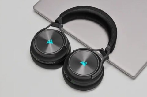 Corsair | High-Fidelity Gaming Headset | VIRTUOSO RGB WIRELESS XT | Wireless/Wired | Over-Ear | Wireless | Black Corsair | High-Fidelity Gaming Headset | VIRTUOSO RGB WIRELESS XT | Wireless/Wired | Over-Ear | Wireless | Black