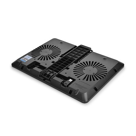 Deepcool | U-Pal | Notebook stand- cooler up to 19" | Black Deepcool | U-Pal | Notebook stand- cooler up to 19" | Black