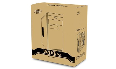 Deepcool | Wave V2 | Black | Micro ATX | Power supply included No Deepcool | Wave V2 | Black | Micro ATX | Power supply included No