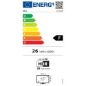 Dell | U2723QE | 27 " | IPS | 4K | 16:9 | 8 ms | 400 cd/m² | Biały | Wyjście liniowe audio | Porty HDMI w ilości 1 | 60 Hz