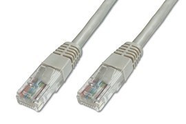 Digitus | CAT 5e | Kabel krosowy | Skrętka nieekranowana (UTP) | Męski | RJ-45 | Męski | RJ-45 | Szary | 10 m Digitus | CAT 5e | Kabel krosowy | Skrętka nieekranowana (UTP) | Męski | RJ-45 | Męski | RJ-45 | Szary | 10 m