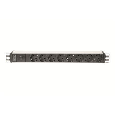 DIGITUS Professional DN-95410 - listwa zasilająca - 4000 W | Złącze wyjściowe Qty 8 | Czarny DIGITUS Professional DN-95410 - listwa zasilająca - 4000 W | Złącze wyjściowe Qty 8 | Czarny