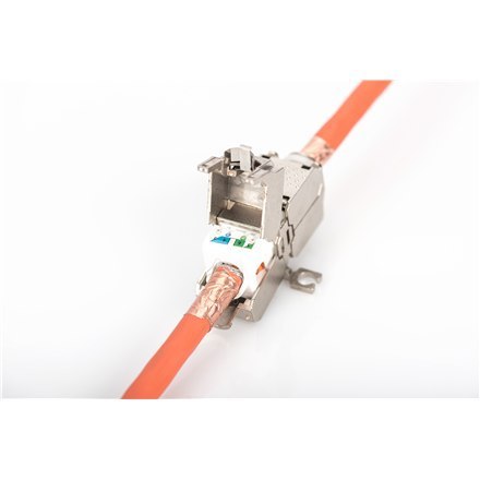 Digitus | DN-93909 | Łącznik polowy CAT 6A, 500 MHz dla AWG 22-26, w pełni ekranowany, kluczowany, 26x35x80 Digitus | DN-93909 | Łącznik polowy CAT 6A, 500 MHz dla AWG 22-26, w pełni ekranowany, kluczowany, 26x35x80