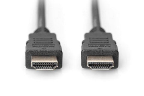 Digitus | HDMI High Speed with Ethernet | Męski | 19-pinowy HDMI typ A | Męski | 19-pinowy HDMI typ A | 3 m | Czarny Digitus | HDMI High Speed with Ethernet | Męski | 19-pinowy HDMI typ A | Męski | 19-pinowy HDMI typ A | 3 m | Czarny
