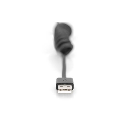 Digitus | Kabel USB-C | Męski | 24-pinowy USB-C | Męski | Czarny | 4-pinowy USB Typ A | 1 m Digitus | Kabel USB-C | Męski | 24-pinowy USB-C | Męski | Czarny | 4-pinowy USB Typ A | 1 m