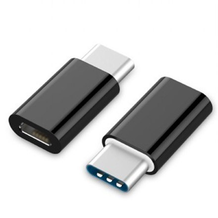 Female | 5 pin Micro-USB Type B | Male | 24 pin USB-C | Black Female | 5 pin Micro-USB Type B | Male | 24 pin USB-C | Black