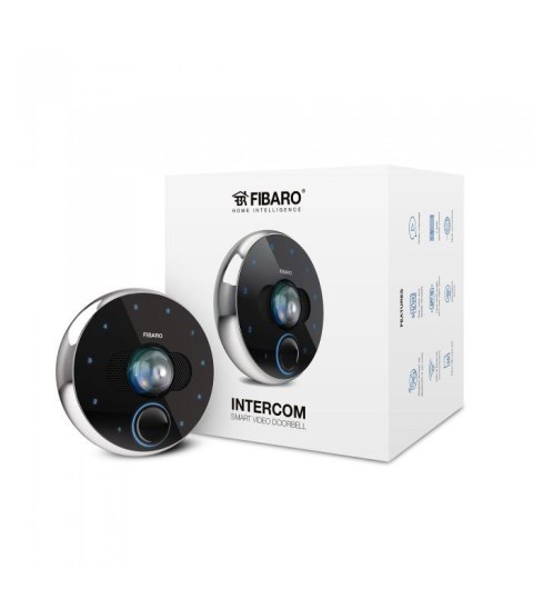 Fibaro | Intercom Smart Doorbell Camera FGIC-002 | Ethernet/Wi-Fi/Bluetooth Fibaro | Intercom Smart Doorbell Camera FGIC-002 | Ethernet/Wi-Fi/Bluetooth