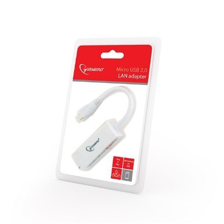 Gembird | Karta sieciowa | Ethernet | Fast Ethernet | USB 2.0 Gembird | Karta sieciowa | Ethernet | Fast Ethernet | USB 2.0