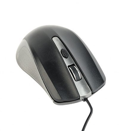 Gembird | MUS-4B-01-GB | Mysz optyczna | USB | Spacegrey/Black Gembird | MUS-4B-01-GB | Mysz optyczna | USB | Spacegrey/Black