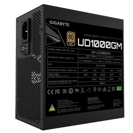Gigabyte | PSU | GP-UD1000GM | W | 1000 W Gigabyte | PSU | GP-UD1000GM | W | 1000 W