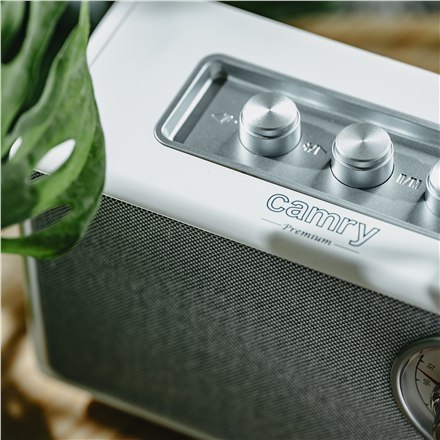Głośnik z radiem | CR 1902 W | 5 W | Bluetooth | Biały | Połączenie bezprzewodowe Głośnik z radiem | CR 1902 W | 5 W | Bluetooth | Biały | Połączenie bezprzewodowe