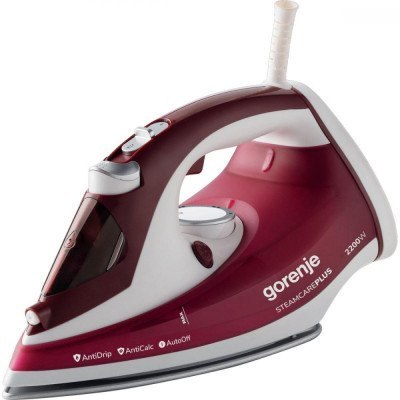 Gorenje | SIH3000RBC | Żelazko parowe | Żelazko parowe | 3000 W | Pojemność zbiornika na wodę 350 ml | Ciągłe wytwarzanie pary 4 Gorenje | SIH3000RBC | Żelazko parowe | Żelazko parowe | 3000 W | Pojemność zbiornika na wodę 350 ml | Ciągłe wytwarzanie pary 4