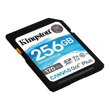 Kingston | Canvas Go! Plus | 256 GB | Pamięć flash klasy 10 Kingston | Canvas Go! Plus | 256 GB | Pamięć flash klasy 10