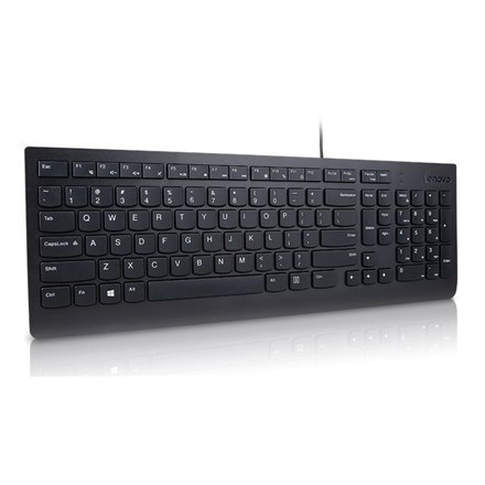 Lenovo | Essential | Essential Wired Keyboard Litewska | Standardowa | Przewodowa | LT | 1,8 m | Czarna | Przewodowa | 570 g Lenovo | Essential | Essential Wired Keyboard Litewska | Standardowa | Przewodowa | LT | 1,8 m | Czarna | Przewodowa | 570 g