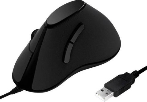 Logilink | Ergonomic Vertical Mouse | ID0158 | Optical | Wired | Black Logilink | Ergonomic Vertical Mouse | ID0158 | Optical | Wired | Black