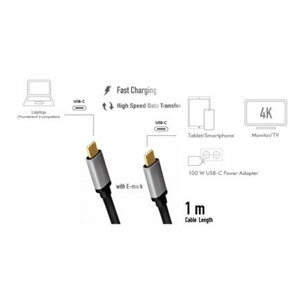 Logilink | Kabel USB-C | Męski | 24-pinowy USB-C | Męski | Czarny | 24-pinowy USB-C | 1 m Logilink | Kabel USB-C | Męski | 24-pinowy USB-C | Męski | Czarny | 24-pinowy USB-C | 1 m