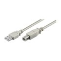 Logilink | Kabel USB | Męski | 4-pinowy USB Typ B | Męski | 4-pinowy USB Typ A | 5 m