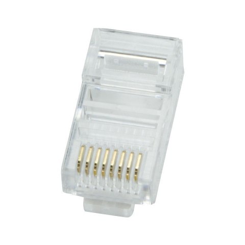Logilink | MP0002 | Wtyk modułowy CAT5eDostosowany do okrągłego kabla 8P8CWtyk nieekranowanyZłocone styki | Przezroczysty Logilink | MP0002 | Wtyk modułowy CAT5eDostosowany do okrągłego kabla 8P8CWtyk nieekranowanyZłocone styki | Przezroczysty