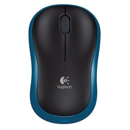 Logitech | Mysz | M185 | Bezprzewodowa | Niebiesko-czarna Logitech | Mysz | M185 | Bezprzewodowa | Niebiesko-czarna