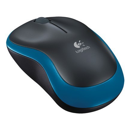 Logitech | Mysz | M185 | Bezprzewodowa | Niebiesko-czarna Logitech | Mysz | M185 | Bezprzewodowa | Niebiesko-czarna