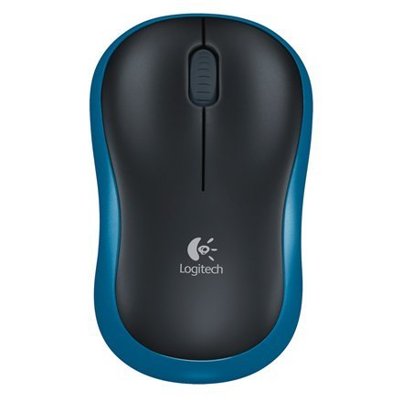 Logitech | Mysz | M185 | Bezprzewodowa | Niebiesko-czarna Logitech | Mysz | M185 | Bezprzewodowa | Niebiesko-czarna