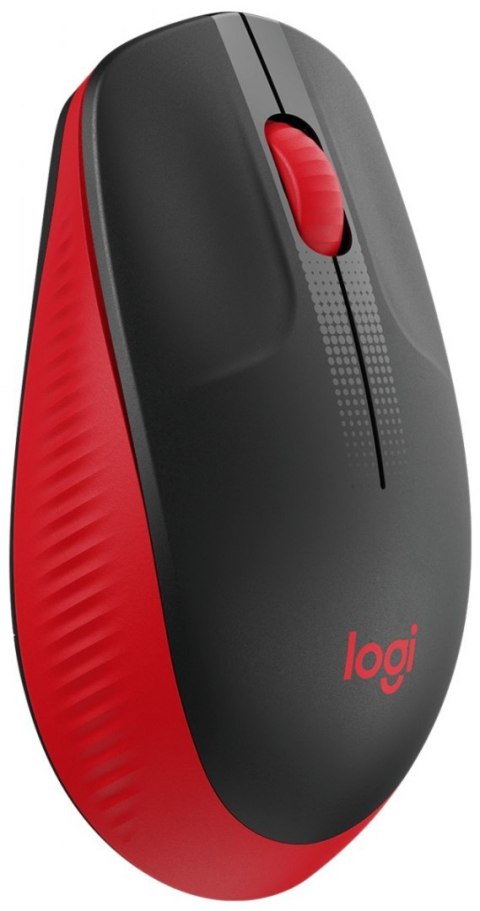 Logitech | Mysz pełnowymiarowa | M190 | Bezprzewodowa | USB | Czerwona Logitech | Mysz pełnowymiarowa | M190 | Bezprzewodowa | USB | Czerwona