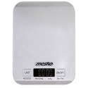 Mesko | Waga kuchenna | MS 3169 biały | Maksymalna waga (udźwig) 5 kg | Podziałka 1 g | Typ wyświetlacza | Inox/Biały