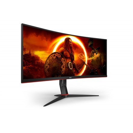 Monitor AOC CU34G2XP/BK 34" VA 3440x1440px 21:9 1ms Czarny 2x HDMI 180Hz Monitor AOC CU34G2XP/BK 34" VA 3440x1440px 21:9 1ms Czarny 2x HDMI 180Hz