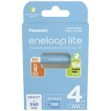 Panasonic | AAA | 550 mAh | 4 sztuki | ENELOOP Lite BK-4LCCE/4BE