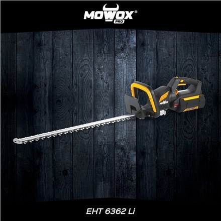 Ręczne akumulatorowe nożyce do żywopłotu MoWox | 62V Excel Series z obrotowym uchwytem EHT 6362 Li Cordless Ręczne akumulatorowe nożyce do żywopłotu MoWox | 62V Excel Series z obrotowym uchwytem EHT 6362 Li Cordless
