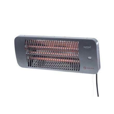 SUNRED | Grzejnik | LUG-2000W, Lugo Quartz Wall | Podczerwień | 2000 W | Liczba poziomów mocy | Odpowiedni do pomieszczeń do m² SUNRED | Grzejnik | LUG-2000W, Lugo Quartz Wall | Podczerwień | 2000 W | Liczba poziomów mocy | Odpowiedni do pomieszczeń do m²