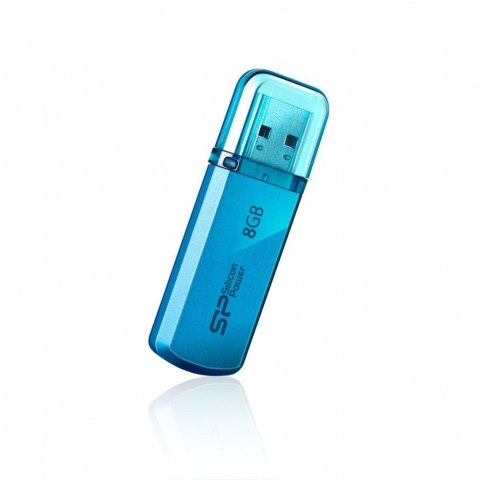 Silicon Power | Helios 101 | 8 GB | USB 2.0 | Niebieski Silicon Power | Helios 101 | 8 GB | USB 2.0 | Niebieski