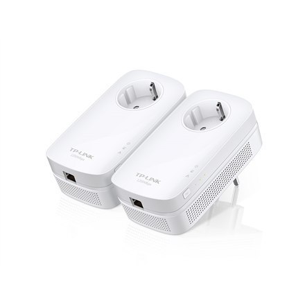 TP-LINK | AV1300 Gigabit Passthrough Powerline Starter Kit | TL-PA8010P KIT | 1300 Mbit/s | Porty Ethernet LAN (RJ-45) 1 | Bez W TP-LINK | AV1300 Gigabit Passthrough Powerline Starter Kit | TL-PA8010P KIT | 1300 Mbit/s | Porty Ethernet LAN (RJ-45) 1 | Bez W
